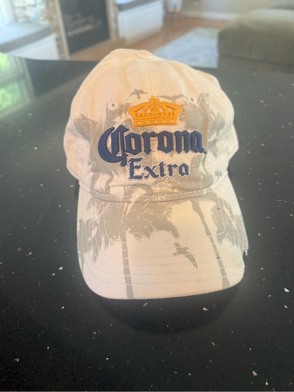 Corona Extra White Palm-Print Hat